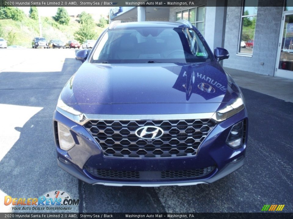 2020 Hyundai Santa Fe Limited 2.0 AWD Stormy Sea / Black Photo #4