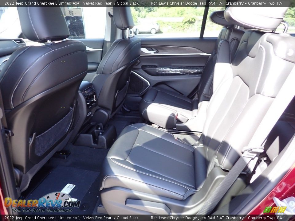2022 Jeep Grand Cherokee L Limited 4x4 Velvet Red Pearl / Global Black Photo #13