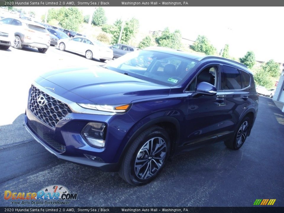 2020 Hyundai Santa Fe Limited 2.0 AWD Stormy Sea / Black Photo #5