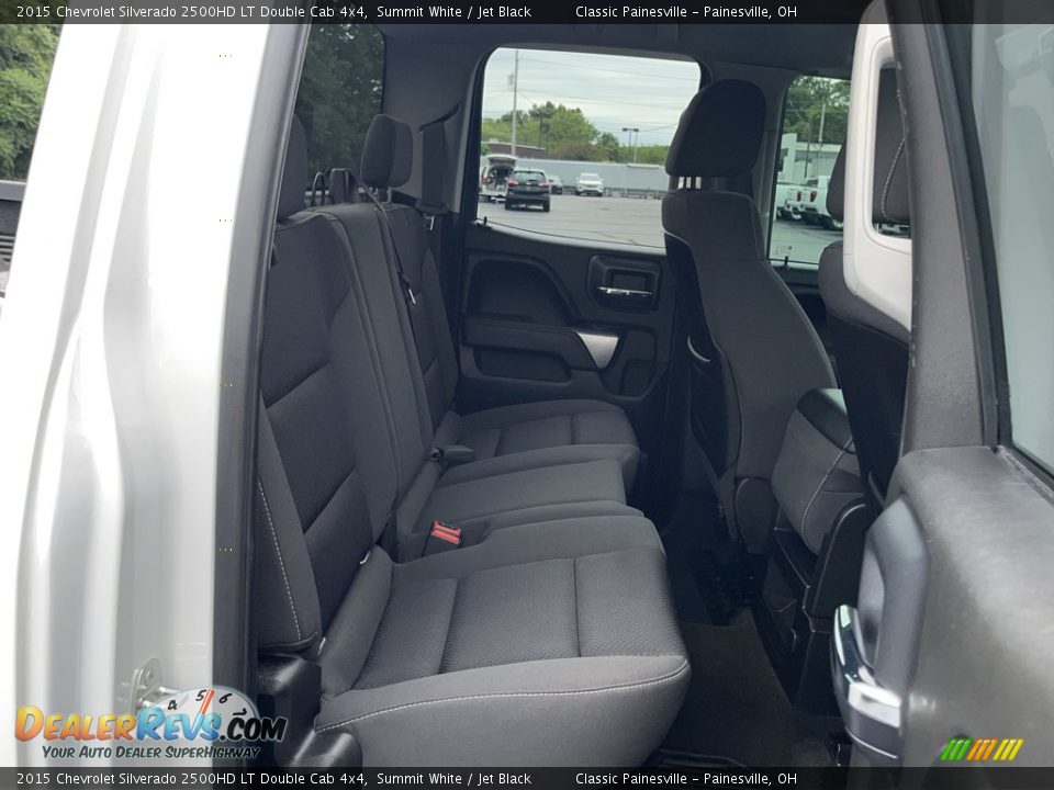 2015 Chevrolet Silverado 2500HD LT Double Cab 4x4 Summit White / Jet Black Photo #23