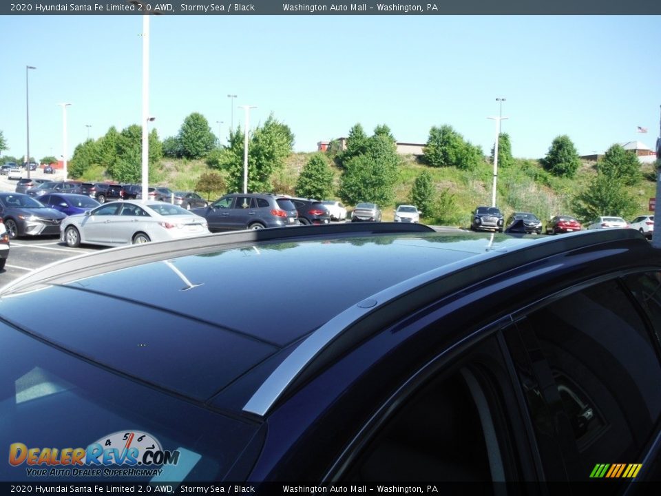 2020 Hyundai Santa Fe Limited 2.0 AWD Stormy Sea / Black Photo #6