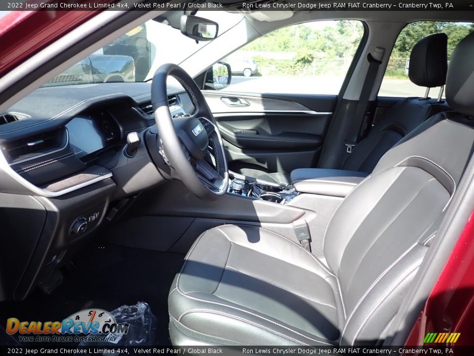 2022 Jeep Grand Cherokee L Limited 4x4 Velvet Red Pearl / Global Black Photo #15