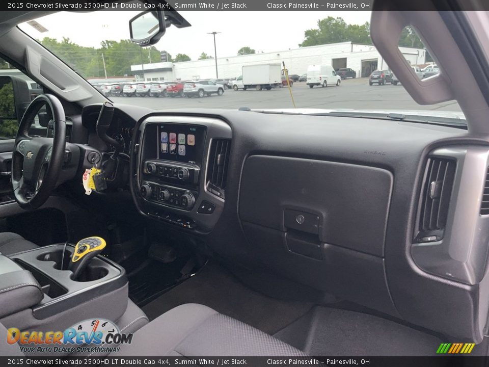 2015 Chevrolet Silverado 2500HD LT Double Cab 4x4 Summit White / Jet Black Photo #25