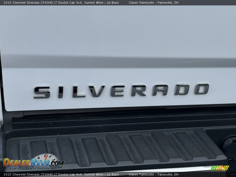 2015 Chevrolet Silverado 2500HD LT Double Cab 4x4 Summit White / Jet Black Photo #28