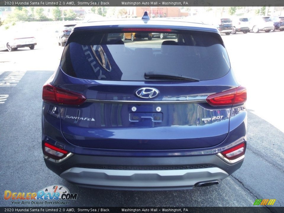 2020 Hyundai Santa Fe Limited 2.0 AWD Stormy Sea / Black Photo #12