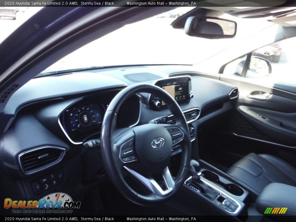 2020 Hyundai Santa Fe Limited 2.0 AWD Stormy Sea / Black Photo #13