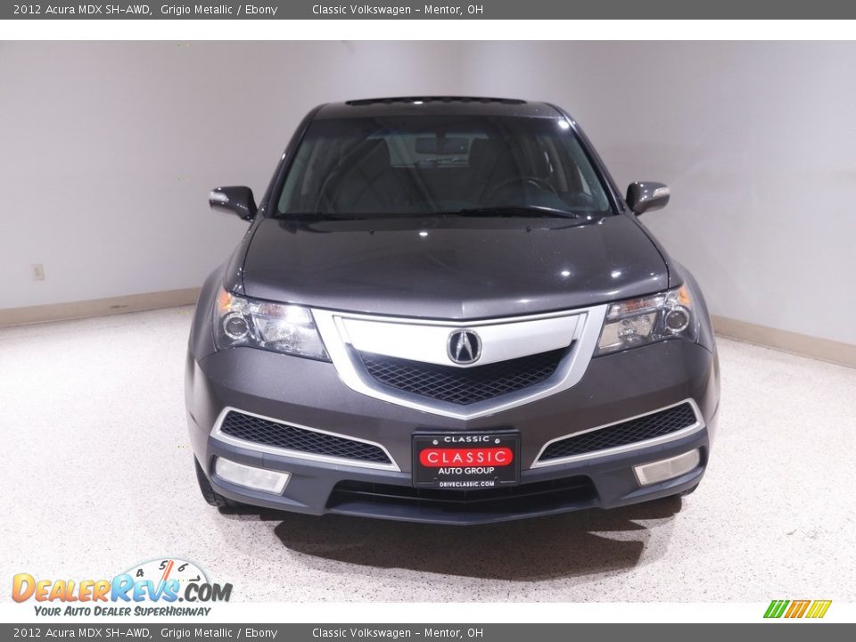 2012 Acura MDX SH-AWD Grigio Metallic / Ebony Photo #2
