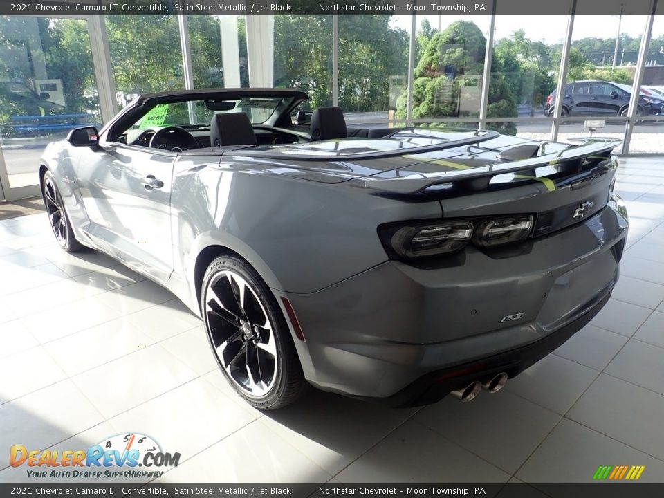 2021 Chevrolet Camaro LT Convertible Satin Steel Metallic / Jet Black Photo #2