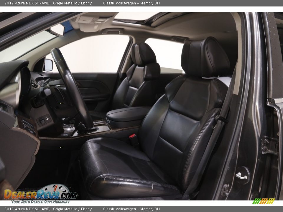 2012 Acura MDX SH-AWD Grigio Metallic / Ebony Photo #5