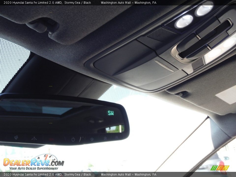 2020 Hyundai Santa Fe Limited 2.0 AWD Stormy Sea / Black Photo #24