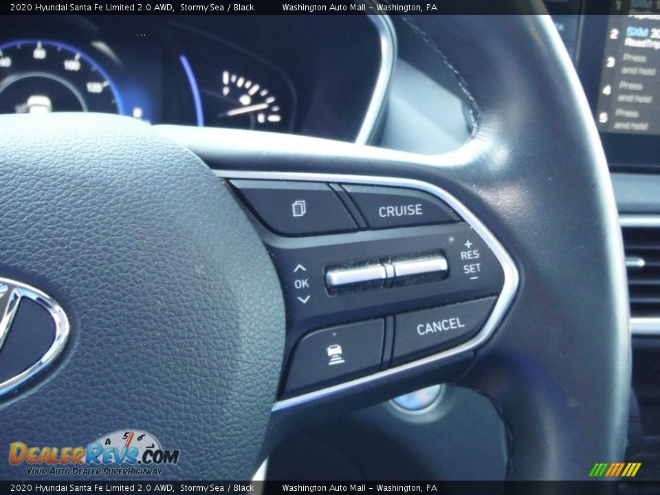 2020 Hyundai Santa Fe Limited 2.0 AWD Stormy Sea / Black Photo #26