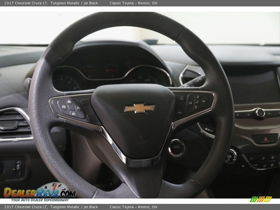 2017 Chevrolet Cruze LT Tungsten Metallic / Jet Black Photo #7