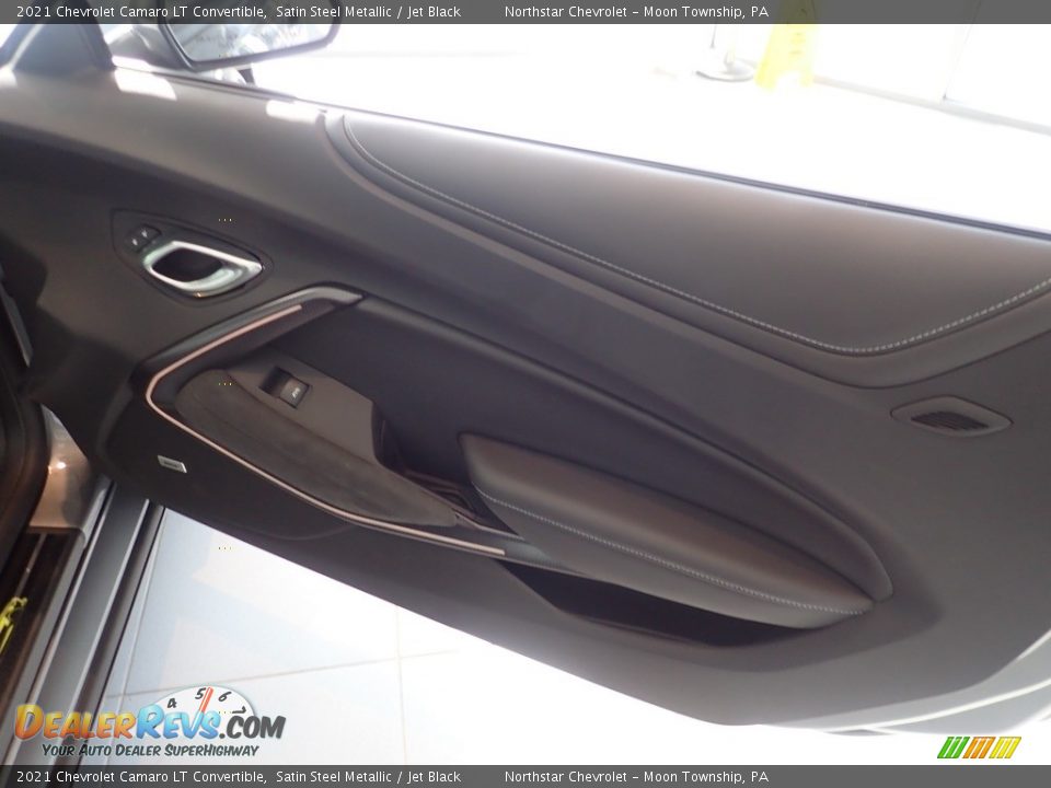 2021 Chevrolet Camaro LT Convertible Satin Steel Metallic / Jet Black Photo #11