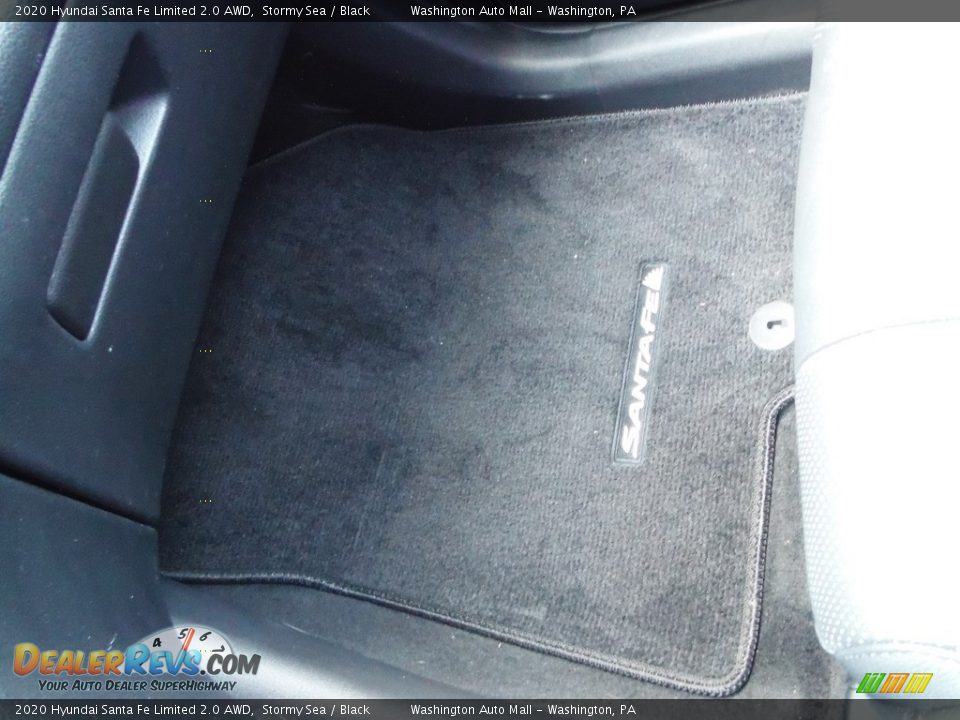 2020 Hyundai Santa Fe Limited 2.0 AWD Stormy Sea / Black Photo #28