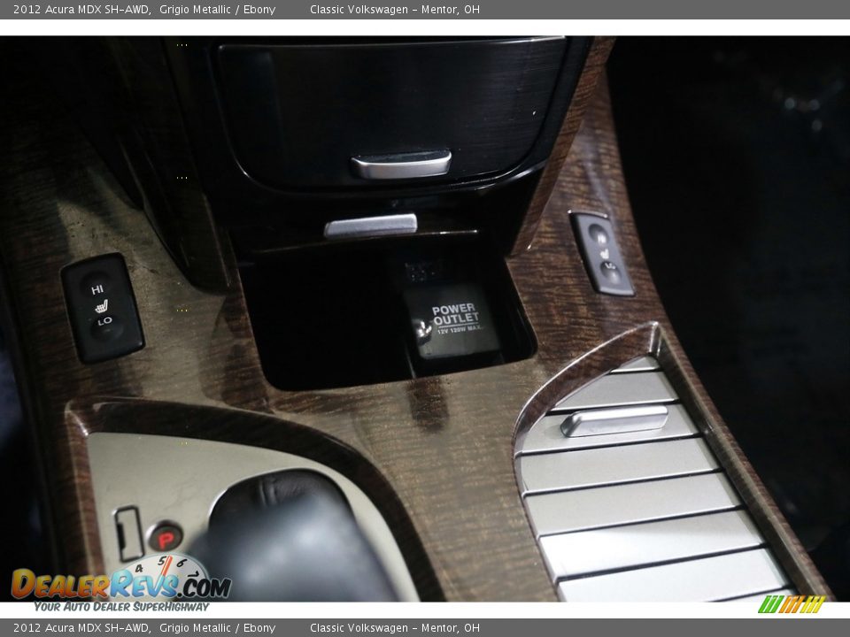 2012 Acura MDX SH-AWD Grigio Metallic / Ebony Photo #13