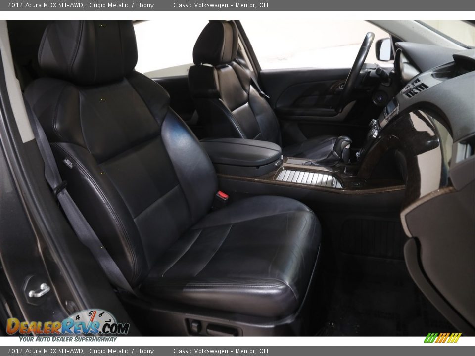2012 Acura MDX SH-AWD Grigio Metallic / Ebony Photo #14
