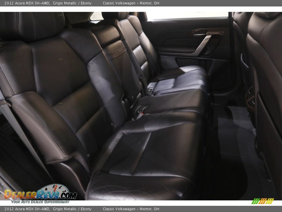 2012 Acura MDX SH-AWD Grigio Metallic / Ebony Photo #15