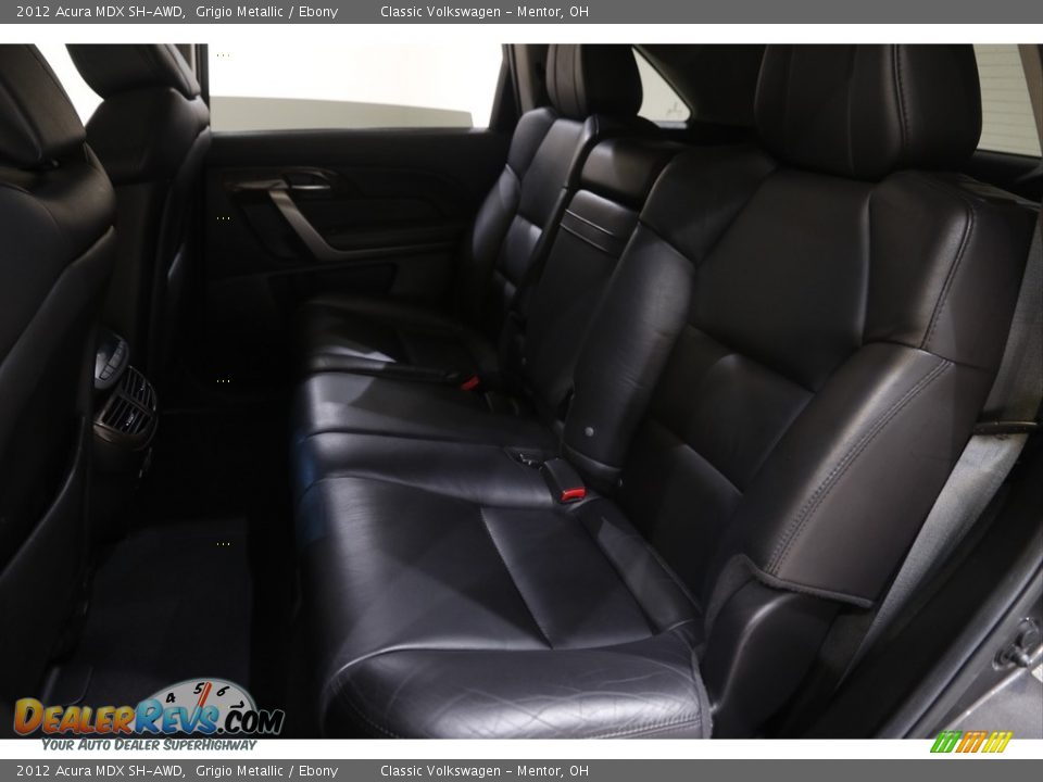 2012 Acura MDX SH-AWD Grigio Metallic / Ebony Photo #16