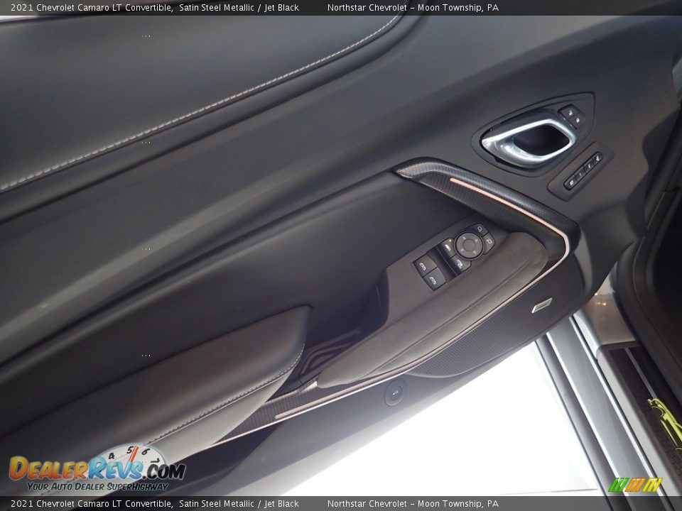 2021 Chevrolet Camaro LT Convertible Satin Steel Metallic / Jet Black Photo #15