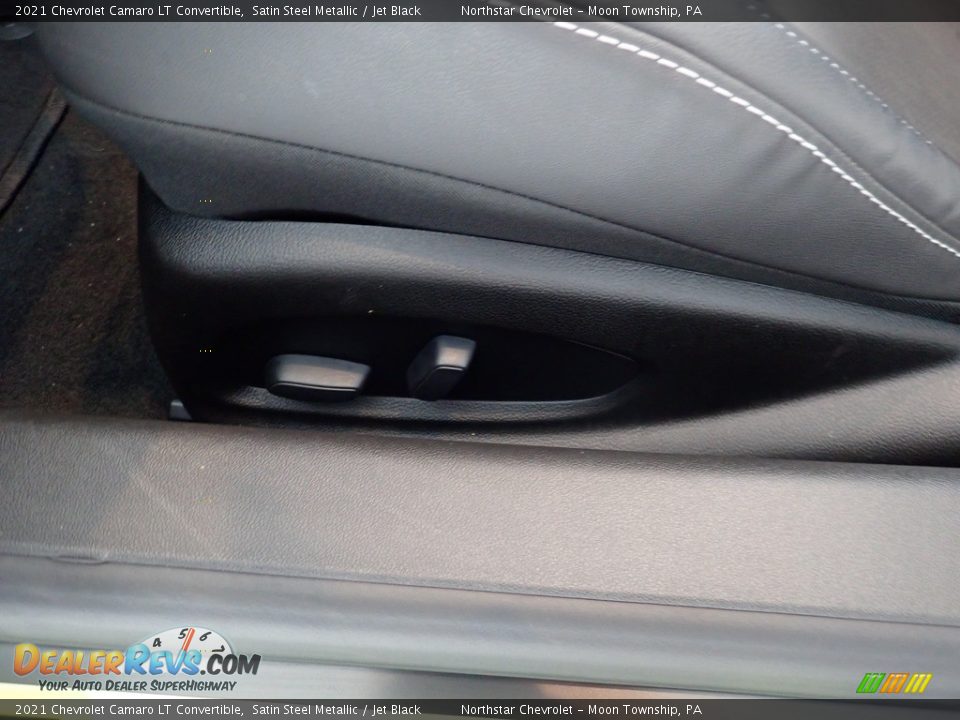 2021 Chevrolet Camaro LT Convertible Satin Steel Metallic / Jet Black Photo #16