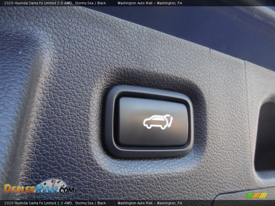 2020 Hyundai Santa Fe Limited 2.0 AWD Stormy Sea / Black Photo #34