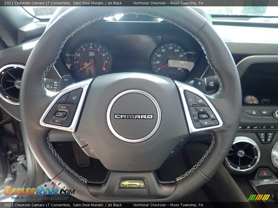 2021 Chevrolet Camaro LT Convertible Steering Wheel Photo #18