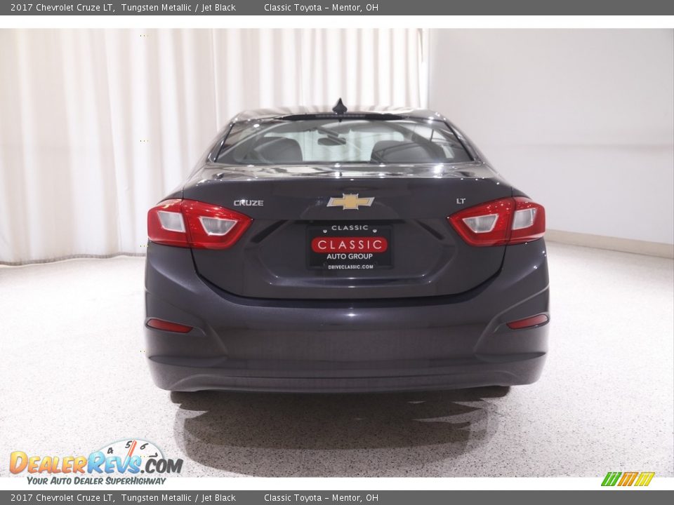 2017 Chevrolet Cruze LT Tungsten Metallic / Jet Black Photo #18