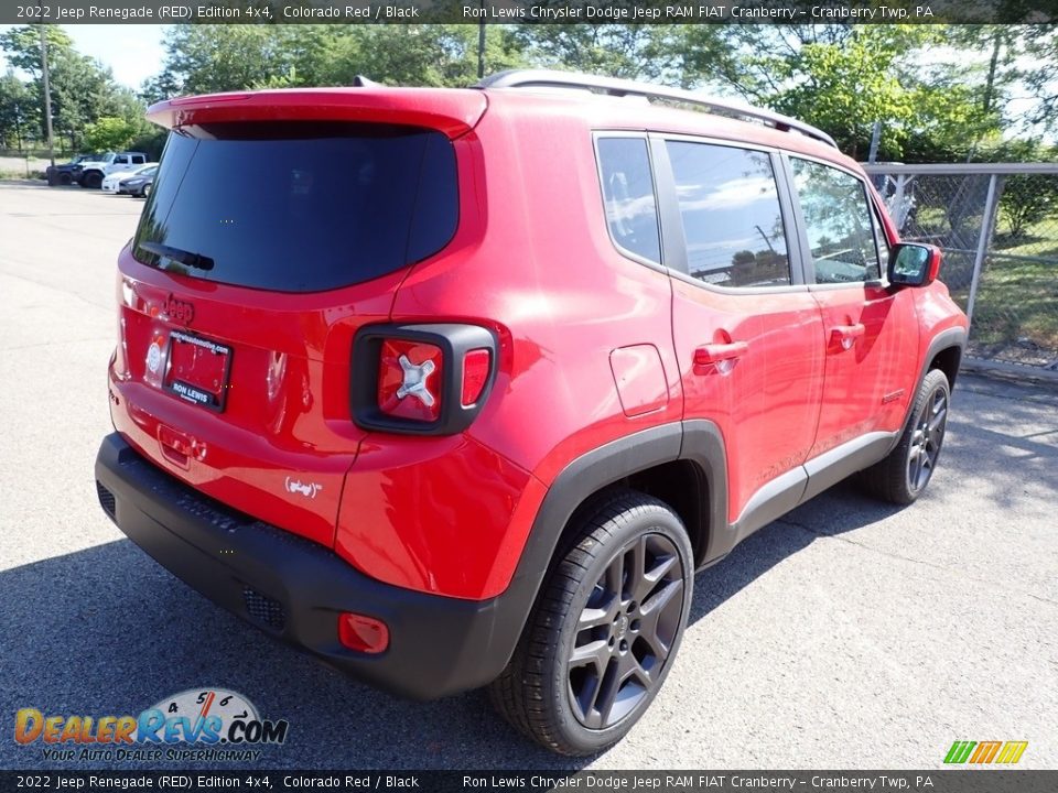 2022 Jeep Renegade (RED) Edition 4x4 Colorado Red / Black Photo #5