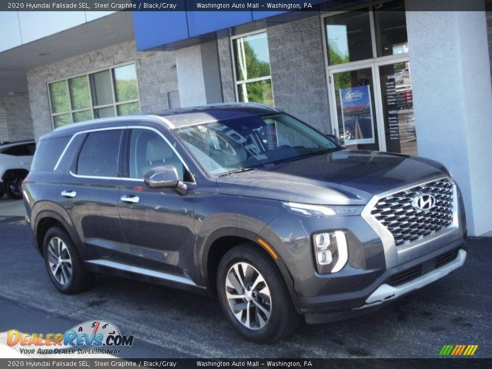 2020 Hyundai Palisade SEL Steel Graphite / Black/Gray Photo #1