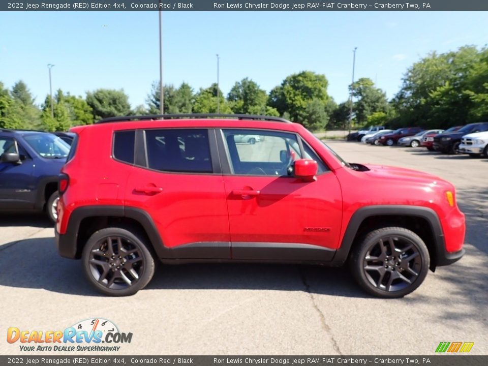 2022 Jeep Renegade (RED) Edition 4x4 Colorado Red / Black Photo #6