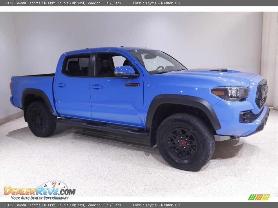 Voodoo Blue 2019 Toyota Tacoma TRD Pro Double Cab 4x4 Photo #1