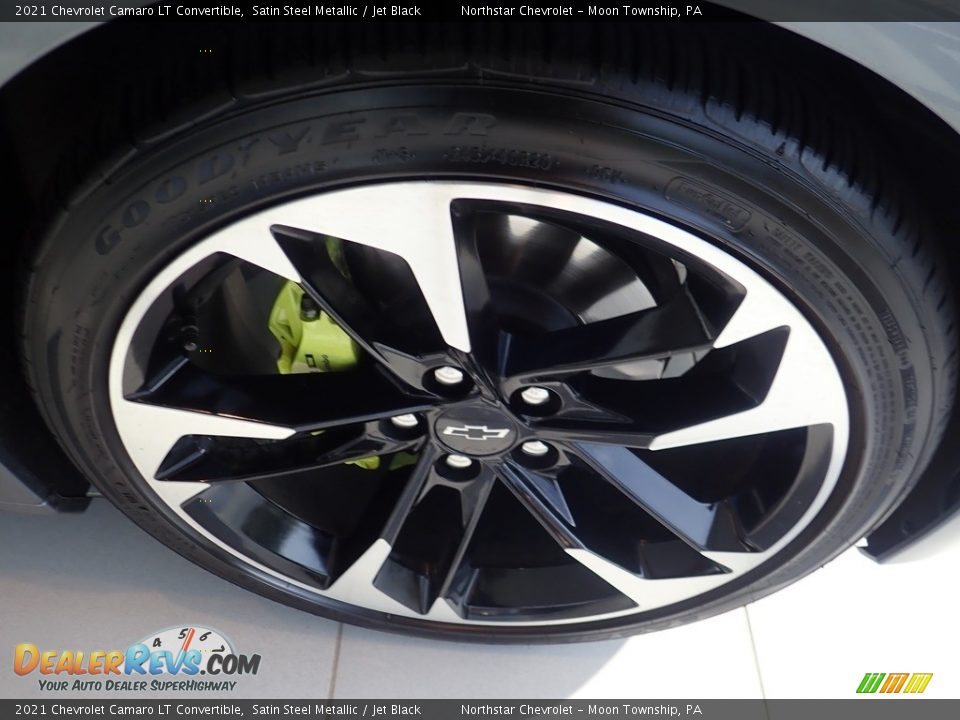 2021 Chevrolet Camaro LT Convertible Satin Steel Metallic / Jet Black Photo #24