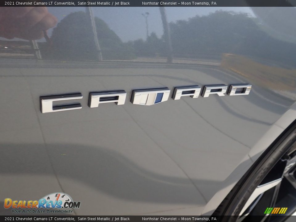 2021 Chevrolet Camaro LT Convertible Satin Steel Metallic / Jet Black Photo #25