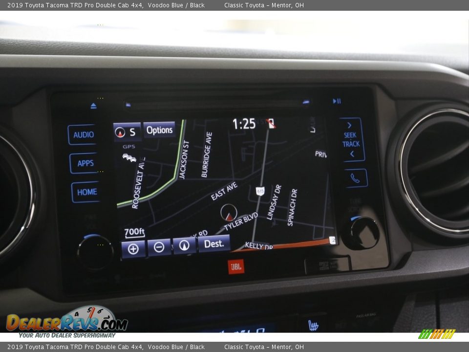 Navigation of 2019 Toyota Tacoma TRD Pro Double Cab 4x4 Photo #11