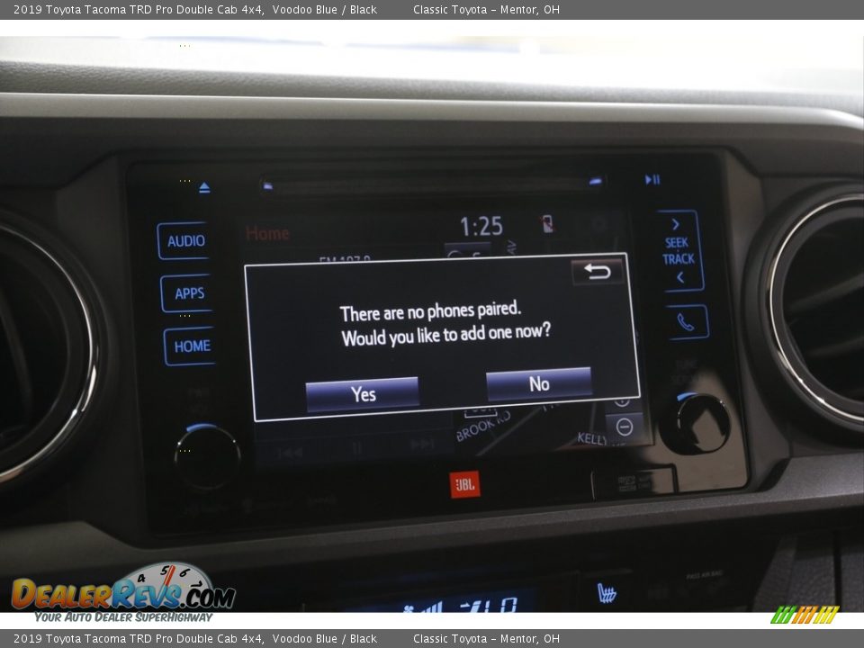 2019 Toyota Tacoma TRD Pro Double Cab 4x4 Voodoo Blue / Black Photo #12