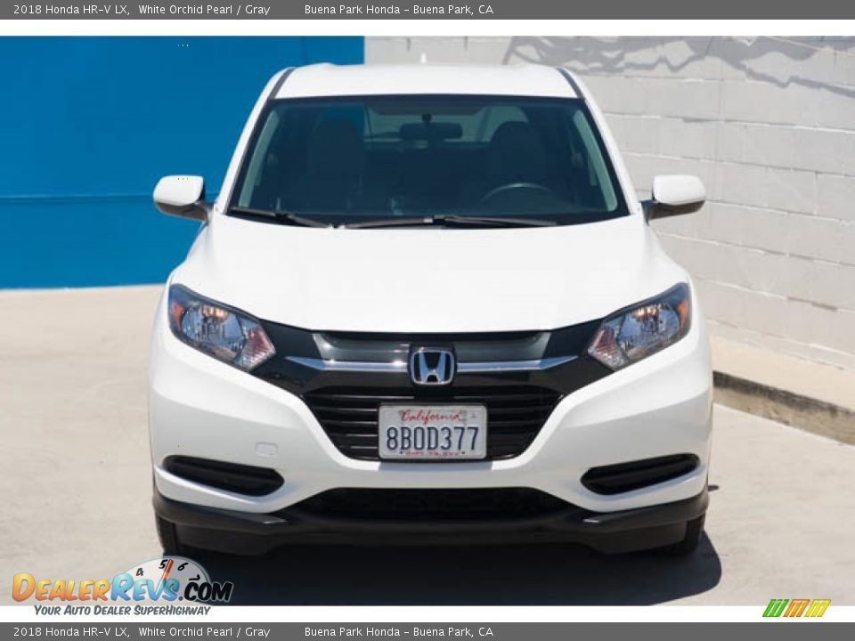 2018 Honda HR-V LX White Orchid Pearl / Gray Photo #7