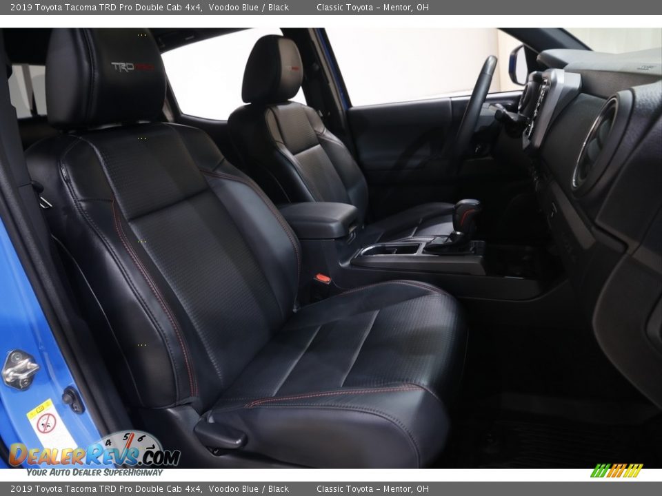Front Seat of 2019 Toyota Tacoma TRD Pro Double Cab 4x4 Photo #16