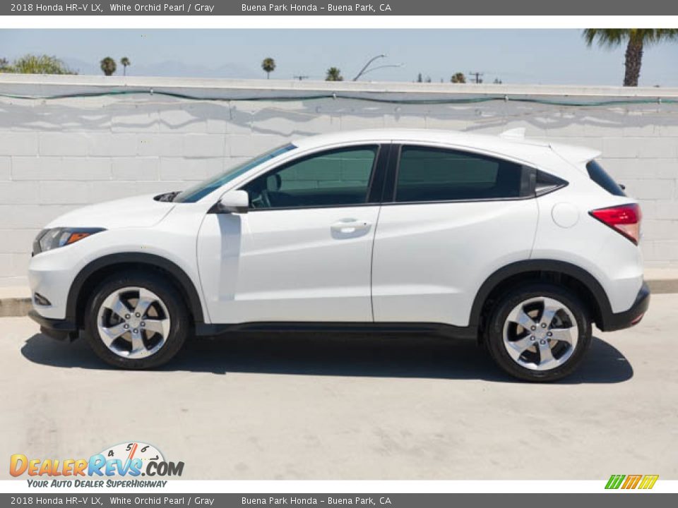 2018 Honda HR-V LX White Orchid Pearl / Gray Photo #10