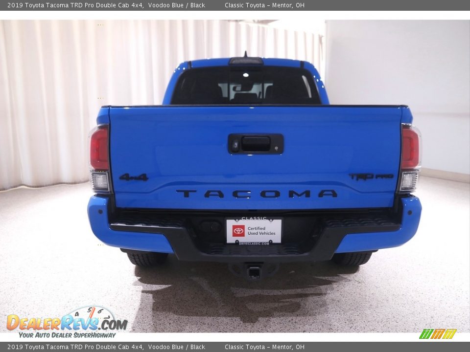 2019 Toyota Tacoma TRD Pro Double Cab 4x4 Voodoo Blue / Black Photo #19