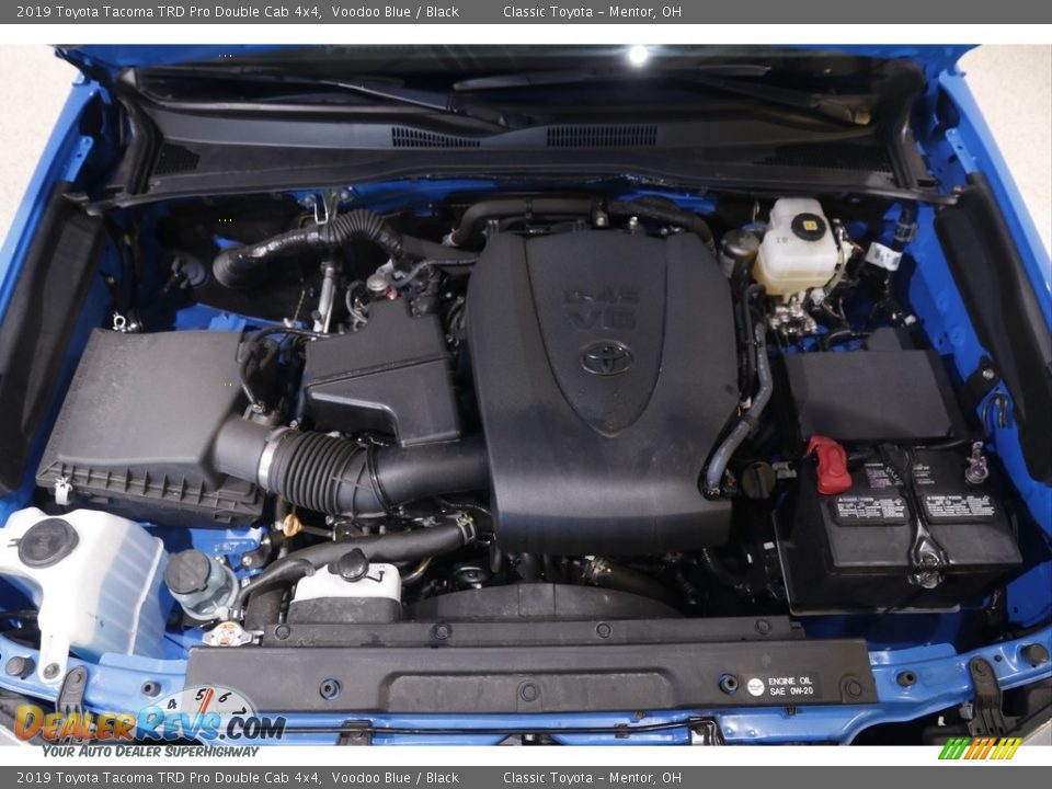 2019 Toyota Tacoma TRD Pro Double Cab 4x4 3.5 Liter DOHC 24-Valve VVT-i V6 Engine Photo #20