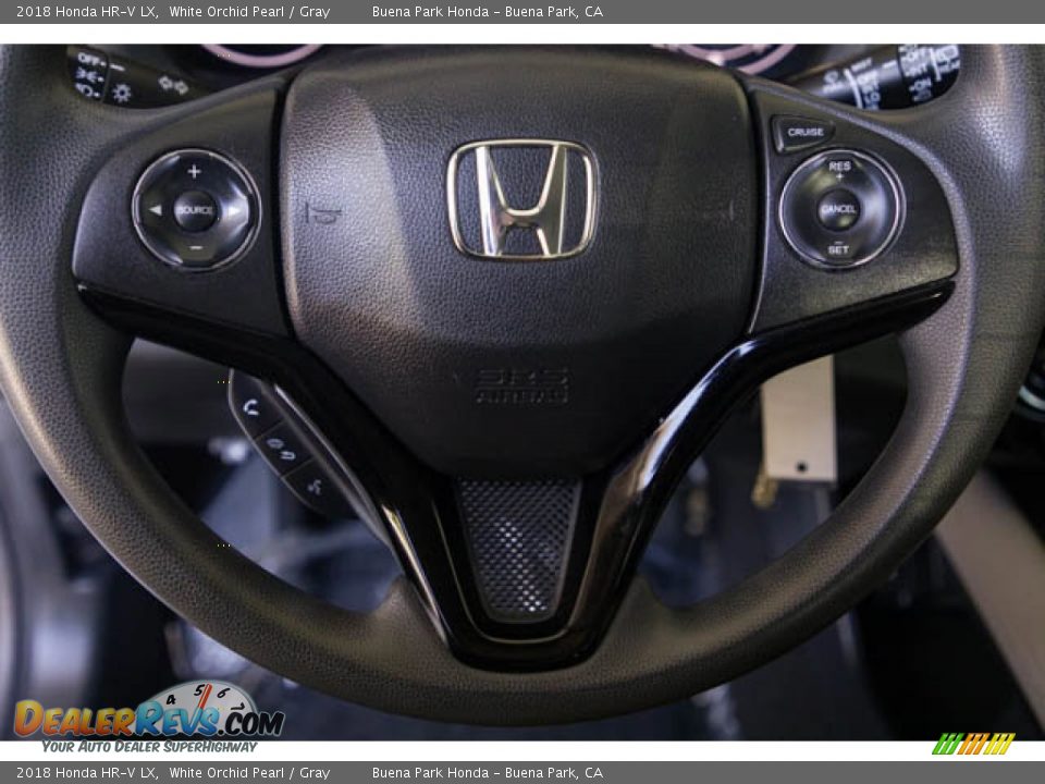 2018 Honda HR-V LX White Orchid Pearl / Gray Photo #15