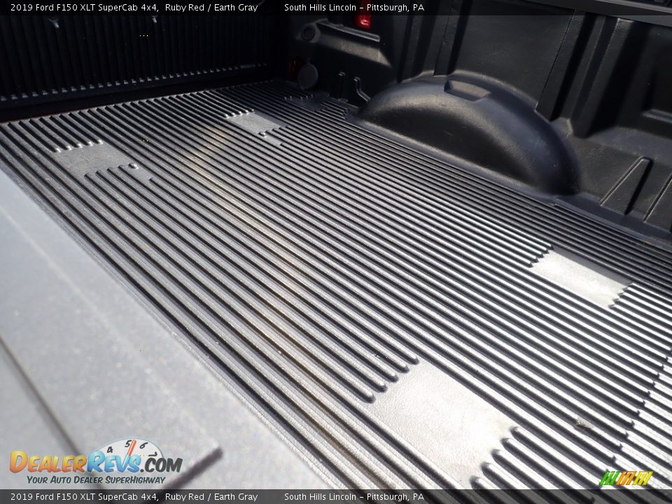 2019 Ford F150 XLT SuperCab 4x4 Ruby Red / Earth Gray Photo #14