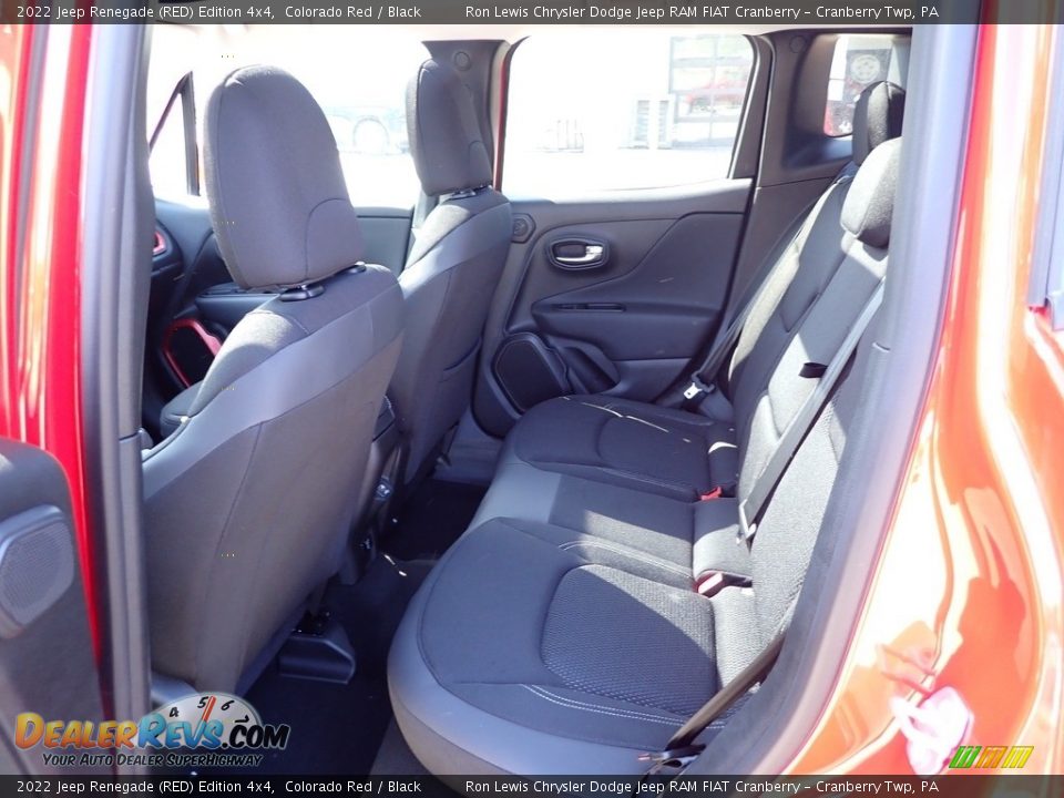 Rear Seat of 2022 Jeep Renegade (RED) Edition 4x4 Photo #13