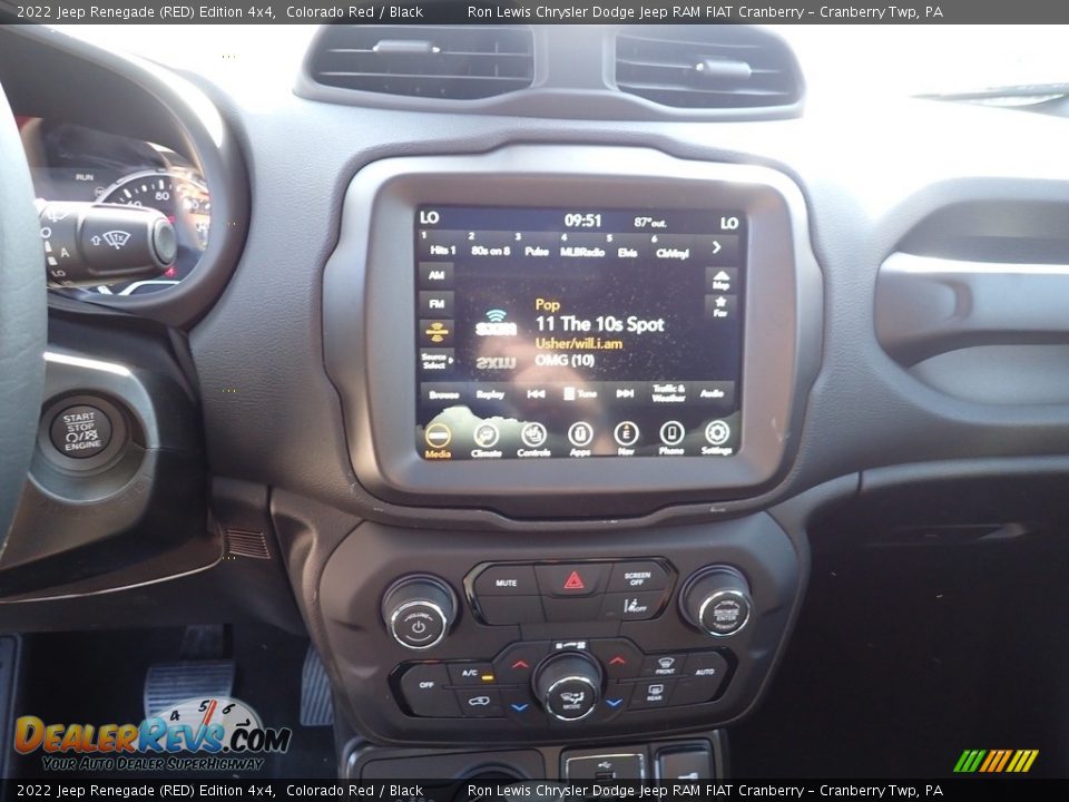 Controls of 2022 Jeep Renegade (RED) Edition 4x4 Photo #17