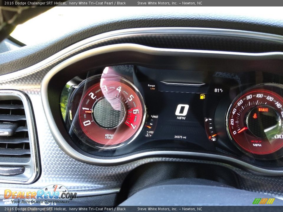 2016 Dodge Challenger SRT Hellcat Gauges Photo #19