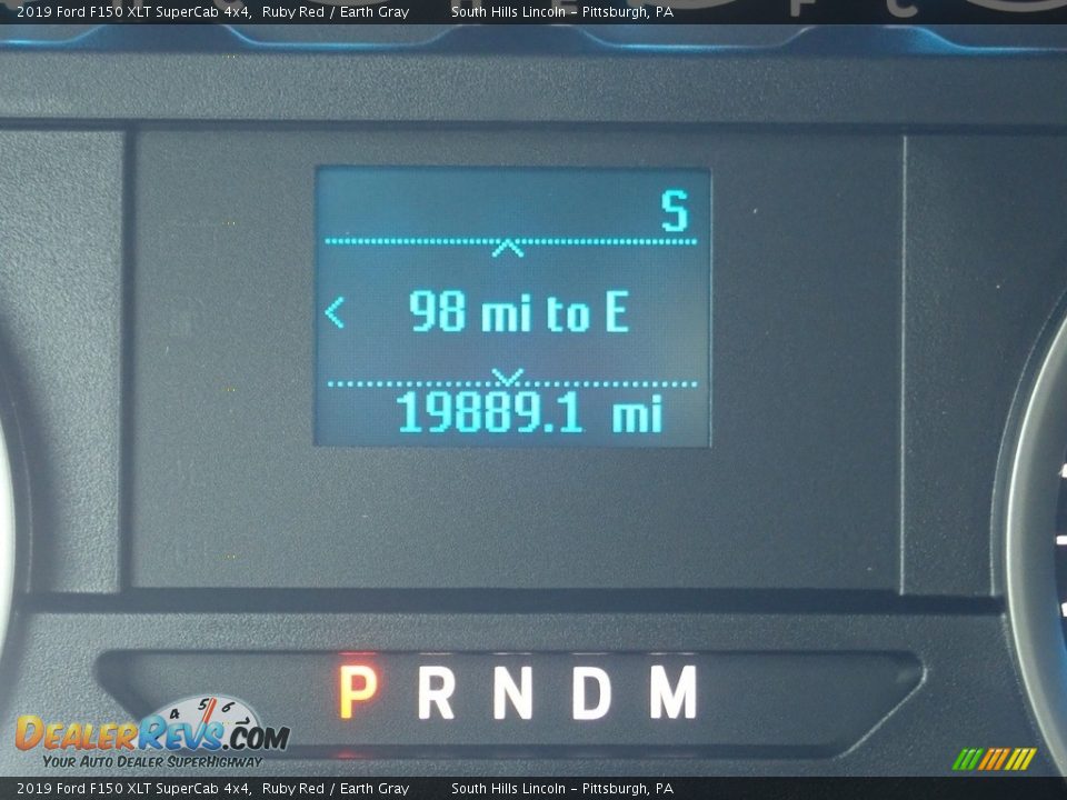 2019 Ford F150 XLT SuperCab 4x4 Ruby Red / Earth Gray Photo #24