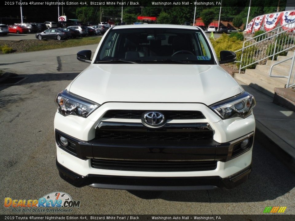 2019 Toyota 4Runner Nightshade Edition 4x4 Blizzard White Pearl / Black Photo #11