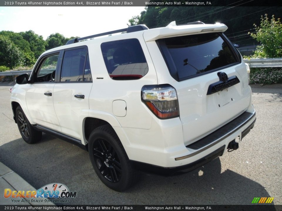 2019 Toyota 4Runner Nightshade Edition 4x4 Blizzard White Pearl / Black Photo #14