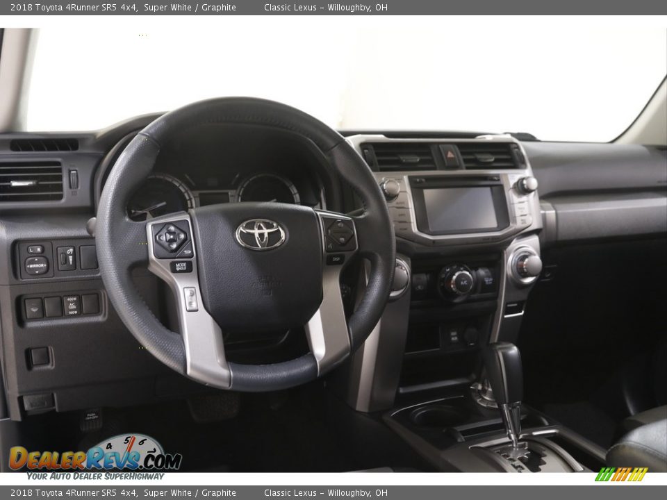 2018 Toyota 4Runner SR5 4x4 Super White / Graphite Photo #6