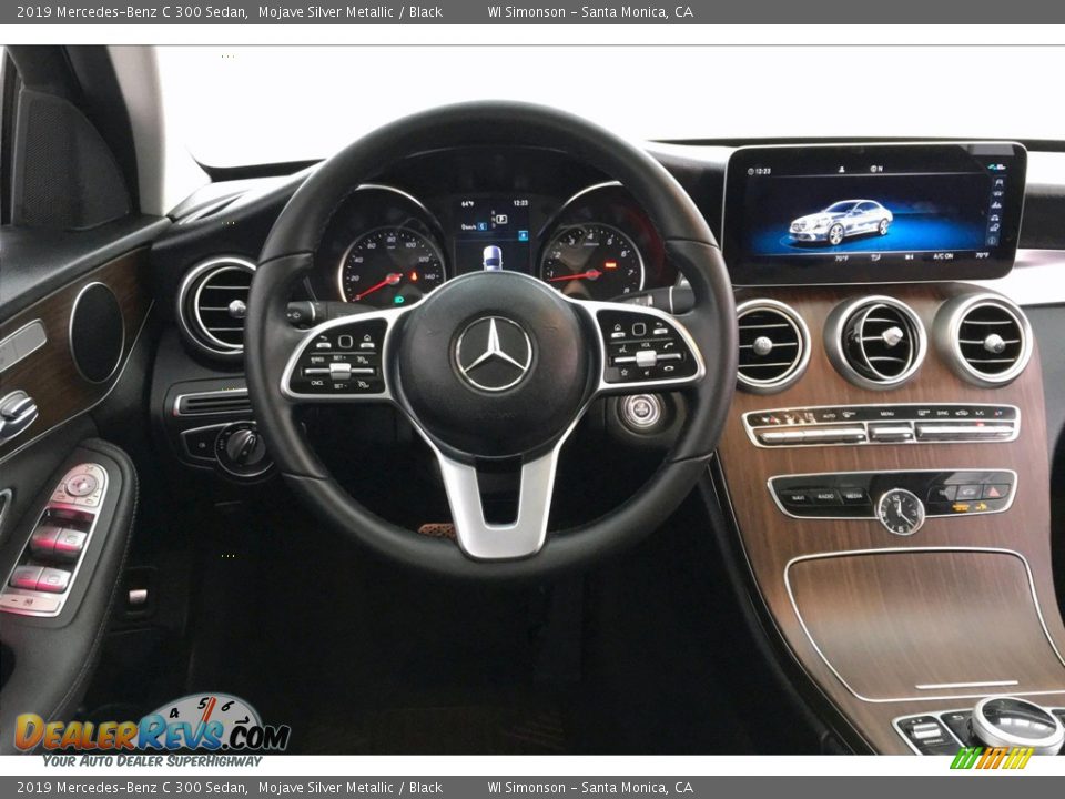 2019 Mercedes-Benz C 300 Sedan Mojave Silver Metallic / Black Photo #4